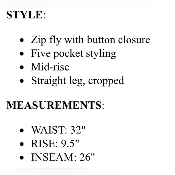 CELINE Crop Jeans - Sz 40 (8) - Picture 11 of 13